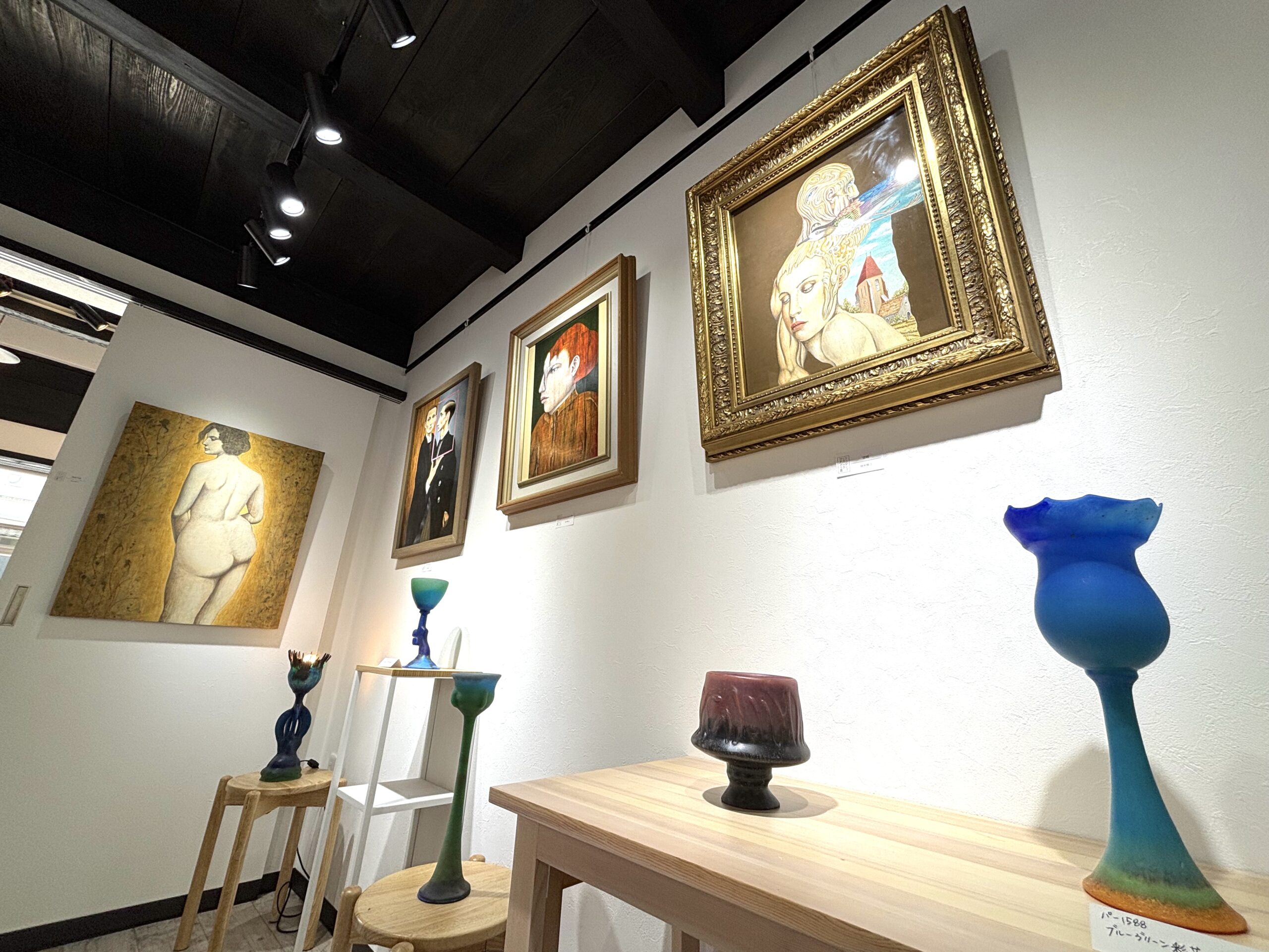 内田邦太郎×田中照三 二人展「シュルレアリスムとガラスの器